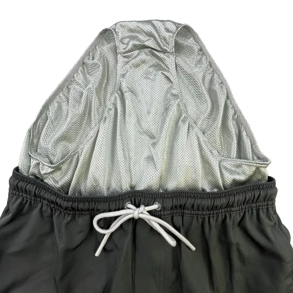 Huk Fishing Pursuit Volley Shorts Men's Medium Gray UPF Mesh Lined Swim Athletic